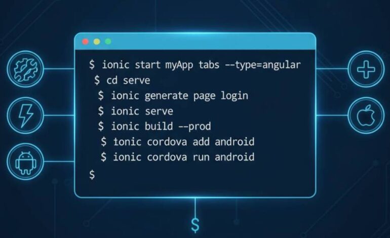 Basic Ionic CLI Commands