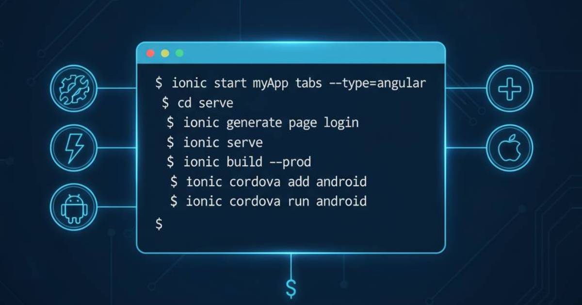 Basic Ionic CLI Commands